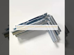 Uchwyty do montażu na ślepo Żaluzje pionowe Montaż ścienny Części do tłoczenia metalu