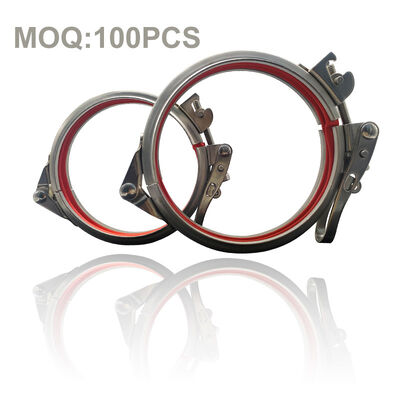 Szybkozłączka do rur Szybkie blokowanie Przewód ze stali nierdzewnej 304 Zaciski Zacisk pierścieniowy z dźwignią