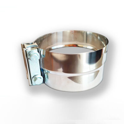 5-calowy zacisk redukcyjny do rury wydechowej ze stali nierdzewnej 304 o grubości 0,5 mm, zacisk tłumika