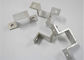 Precyzyjnie wybity element aluminiowy Uchwyt Sliver ANSI Standard ISO 9001 Zatwierdzony