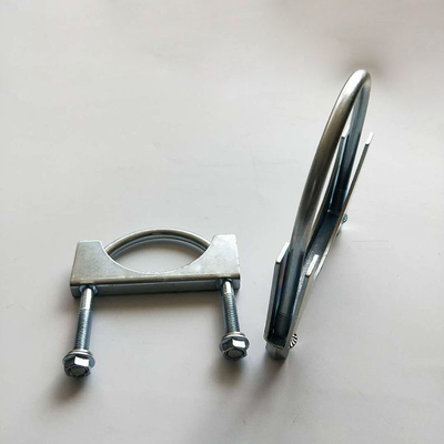 Oszczelony żelazo części zamienne samochodowe 2,5" U Bolt Type Clamp do sznurowania rur