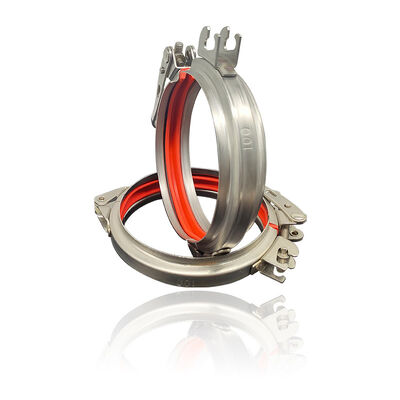 Szybkozłączka do rur Szybkie blokowanie Przewód ze stali nierdzewnej 304 Zaciski Zacisk pierścieniowy z dźwignią