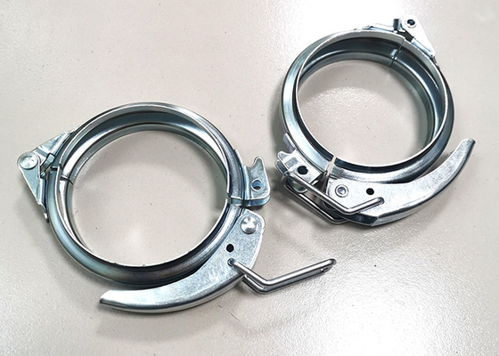 Kanały ze stali ocynkowanej 150 mm Dźwignia Zacisk węża Zaciski pierścienia zabezpieczającego Wysoka wytrzymałość