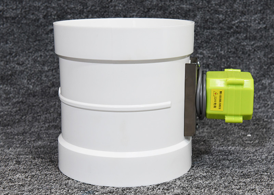 24v Hvac Zone Control Amortyzatory Pvc zmotoryzowane z uszczelnieniem ostrza 4nm