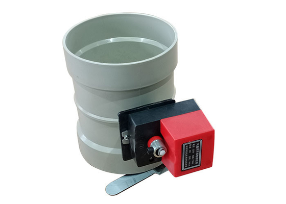 Pvc 51mm Hvac Strefa tłumienie 4n Flaring Regulacja wentylacji Automatyczne