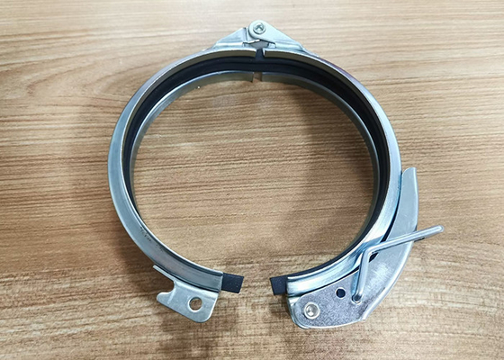 Z galwanizowanej stali Ciężkie zaciski rurowe 120 mm dla układu kanalizacyjnego