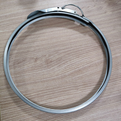 5 Inch ID Galwanizowany Cytat Rolowy Clamp Szybko uwalniający Cytat Rurowy Cytat Zacynkowana Stal