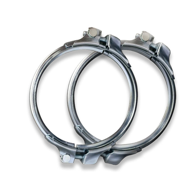 Ciężkie 2,0 mm galwanizowane zaciski rurowe
