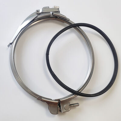 Systemy HVAC Część systemu Pull Ring Clamp Spiral Duct Clamp