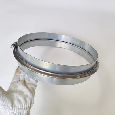 250 mm Polerowany Cink Clamp Wentylacyjny Węzeł Galwanizowany Bolt Węzeł Węzeł Węzeł