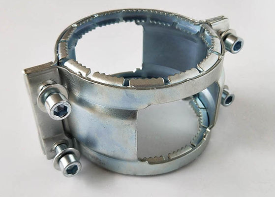 DN100 Rury żeliwne Combi Grip Collar Wytrzymałe obejmy rurowe Grip Collar